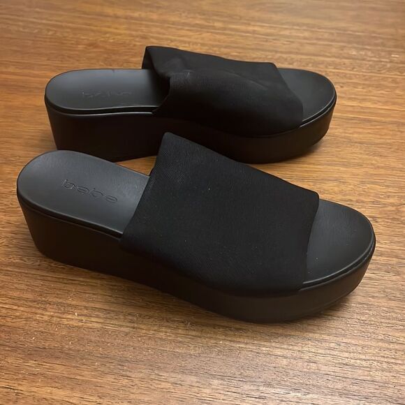 Bebe vintage wedges  - Picture 2 of 4